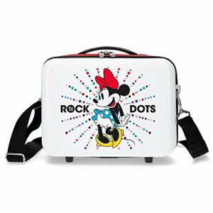 Disney Minnie Magic Adaptable Beauty Case White 29x21x15 cms ABS