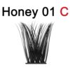 Cluster Lashes QUEWEL 72 Pcs DIY Cluster Eyelash Extension Soft Individual Eyelashes D Curl Eyelash Clusters MIX816mm Length Lightweight For Pers