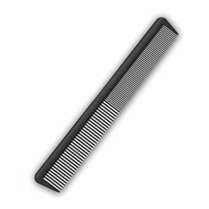 JeoPoom Carbon Comb Compact Carbon Comb Coarse Fine 2 Teeth BreakProof AntiStatic Salon Hairdresser Hair Care Tools For Men And Women With Differ