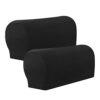 Amusingtao Armrest Covers Sofa Set of 2 Stretch Armchair Couch Anti-Slip Waterproof Furniture Protector Slipcovers for Armrest Chair Covers (Wine