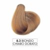Mystic Color  Permanent Cream Colouring with Argan Oil and Calendula  Long Lasting Hair Dye  Golden Light Blonde Color 8.3100ml