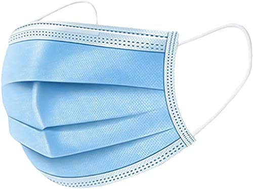 200 Face Mask Blue 3 ply Disposable Face Mask for Adults Disposable ...
