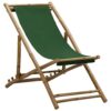 HOUKAI Bamboos and Canvas Patio Chair Adjustable Fishing Picnic Chair Outdoor Furniture Color  D Size  One size