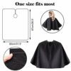 Uonlytech Waterproof Hair Cutting Cape for Women Professional Salon Cape with Stickers Shoulder Pads Hair Dyeing Apron for Man Women Salon