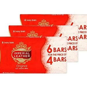 Imperial Leather Original Ivory Soap 18 pcs6xpack of 3