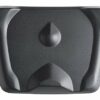 Topo Mini by Ergodriven | The Smaller Not-Flat Standing Desk Anti-Fatigue Mat with Calculated Terrain (Obsidian Black)