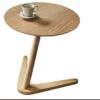 LZQDM Small Coffee Table Style Cocktail TableSofa Table End TableDurable Frame Easy to Assemble for Living Room Color  B