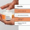 Retinol Moisturizer for Face 120ml  Anti Ageing Face Cream Reduces Scars Ance and Wrinkles with Hyaluronic Acid and Vitamin E