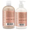 Shea Moisture Coconut  Hibiscus Curl  Shine Shampoo and Conditioner Set Wsilk Protein and Neem Oil 13 Oz Bottles by Shea Moisture