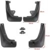 Car accessories 4Pcs Car Mud Flaps Mudguards,for Mazda CX-3 CX3 2016 2017 2018 2019 Front Rear Splash Panel Guards Protective Fender Auto Styling