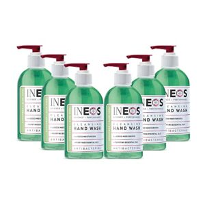 INEOS Hygienics Cleansing Hand Wash Cucumber  Aloe 250ml X6 Green