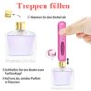 5 PCS Perfume Atomiser Bottles 5ml Mini Refillable Spray Portable Liquid Bottle with Visual Window Empty Travel Bottle for Purse Handbag Pocket L