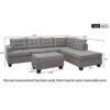 oneforus Home decoration cushion sofa cover threepiece sofa recliner ottoman set