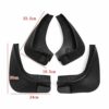 Car Mud Flaps Fender,For For Kia Sportage SL Series 2011 2012 2013 2014 2015 2016 Splash Guards Mudflaps Mudguards
