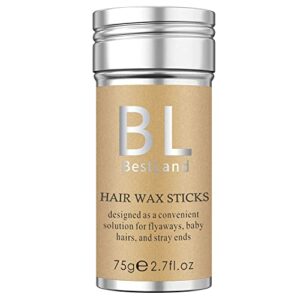 Hair Wax Stick for Hair Edge Frizz Control AntiFrizz Nongreasy Broken Hair Styling Finishing Wax Stick Men Women Styling Products 1PCS