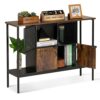 Tektalk Console Table Sofa Table Side Table Entryway Table for Hallway Entryway Living Room White