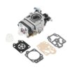 Hicello Carburetor Carb Petrol/Gas with Repair Kits Multi Tool Brush Cutter Grass Trimmer Parts Fit for MP15 43CC 52CC CG430 CG520 BC430 BC520