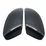 HLY Trading Car Wing Mirror Covers Pair Black Side Door Rearview Mirror Covers For VW For Passat For Scirocco For Beetle CC Eos 3C8857537 3C88575