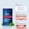 OKMIMO Teeth Whitening Strips 44 pcs Reduced Sensitive White Strips Enamel Safe Teeth Whitener Strips Teeth Whitening Kit with Fast Whitening Res