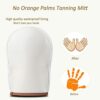 Celecily Fake Tan Mitt Applicator  Self Tanning Mitt Set with velvet Tanning Mitten for Self Tan Mitt Self Tanner Back Applicator Face Fake Tan M