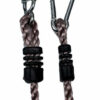 HIKS Products Pack of 2 Conversion/Extension Rope, Fully Adjustable Ideal for Hanging a Swing from a Tree Branch