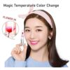 6PACK Clear Crystal Blossom Jelly Lipstick SetMagic MoodTemperaturePH Color Chaning Lip Blam Long Lasting Moisturizing Nutritious Lip Balm and Li