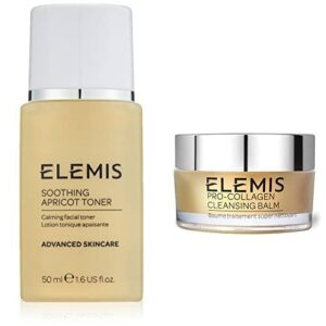 Elemis Soothing Apricot Toner  Calming Facial Toner with Elemis ProCollagen Cleansing Balm