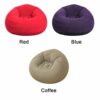 Maifa Bean Bag Chair  Foldable Flocking Inflatable Sofa  Living Room Outdoor Bean Bag Chair Lounger Ultra Soft Inflatable Lazy Sofa Couch