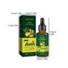 Ginger hair care essential oil can improve womens damaged hairs dryness breakage and bifurcation and the nutrient solution needs no washing 30ml.