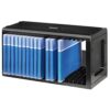 Fellowes CD Storage Unit, Holds 30 Discs + 18 on Top of CD Rack, Grey & Hama CD Rack for 20 CDs (CD storage for hanging or standing, space-saving