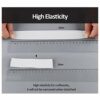 LIMIMIH Elastic Band for Sewing,5 Meters Heavy Stretch Elastic Band (White, 50mm)