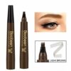 Boobeen Waterproof Eyebrow Tattoo Pen  Microblading Eyebrow Pencil with a MicroFork Tip Applicator  Creates Natural Looking Brows Effortless