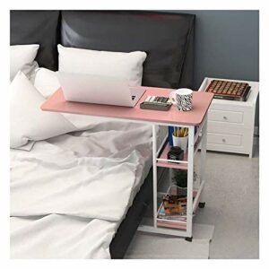 Office Business Hotel Lobby Dining Table Set Bed Tray Table for Eating and Laptops Sofa Side End Tables Overbed Table with Castors Portable Lapto