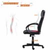 SHA XiaZhi Contour L1 Ergonomic Office Chair, Racing Style Gaming Chair with Back Support, Executive Desk Chairs for Home 360°Swivel Height Adjus
