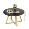 EYHLKM Nordic Living Room Countertop Marble Design Coffee TableSmall Apartment Creative Round Small Table