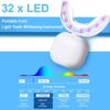 Teeth Whitening Kit TOWODE 32 LED Tooth Whitening Light with Charging Case 2 Teeth Whitener Gels and 1 Desensitizing Glue Whiting Teeth Set Inclu