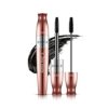 Black MascaraLash Waterproof Mascara 2 in 1 No Smudge Fiber Enhanced Mascara with Natural Curling Lengthening No Residue Long Lasting 1 Pack