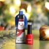BLUESKY Gel Nail Polish Gel Polish Bauble  Snowmans got Sass Christmas decoration with exclusive 5ml Christmas Gel Polish Colour Red Glitter Requ