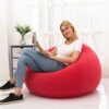 Maifa Bean Bag Chair  Foldable Flocking Inflatable Sofa  Living Room Outdoor Bean Bag Chair Lounger Ultra Soft Inflatable Lazy Sofa Couch