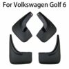 QWASZX Car Mud Flaps Mudguards, Front Rear Splash Panel Guards Protective Fender Styling Body Accessories Genuine OE Black 4pcs With Installing S