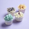 Hand Made Relaxation Pampering Wellbeing Gift Set  4 Relaxation Bath Melts Dead Sea Bath Salts  LavenderPatchouli Soy Wax Glass Candle  Wild Hone