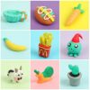 50 Colors,Polymer Modeling Clay for Kids DIY Starter Kits, Oven Baked Model Clay, Non-Toxic, Non-Sticky,with Sculpting Tools, Ideal Gift for Chil
