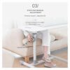 Lazy Bedside Table Table Computer Laptop Workstation Coffee Tray Mobile Height Adjustable Desk Ergonomic Table Sofa for Living Room for Living Ro