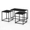 Tok Mark Traders Modern Homestead Rattan Tray Table Round Side Tables rattan design top Tray table Perfect living room accessory and ideal for re