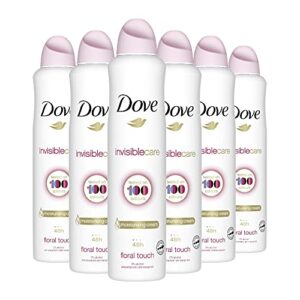 Dove Invisible Care Anti Perspirant Deodorant Spray For Women Long Lasting Protection Leaving No Marks For A Clean And Fresh Fragrance for Women