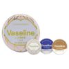 Vaseline Pink Diamond Limited edition Lips Collection including Cocoa original  Pink Diamond lip balm tins