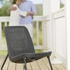 Keter Rio Patio Set Table and Chairs  GraphiteGrey
