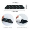 sundee Rug Gripper 16 Pcs Double Sided Reusable Non Slip Corner Grippers Carpet Gripper AntiCurling Super Stickiness Rug Pad for Wooden Tiled and