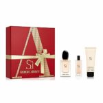 Giorgio Armani SI 2017 Gift Set 50ml Eau De Parfum EDP 15ml EDP Travel Spray  2ml Mascara