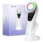 Facial DeviceANLAN Face Massager Deep Cleanser Makeup Remover with Cotton and Shorten Pore Cleaning Time atHome Beauty Instrument Improve AntiWri